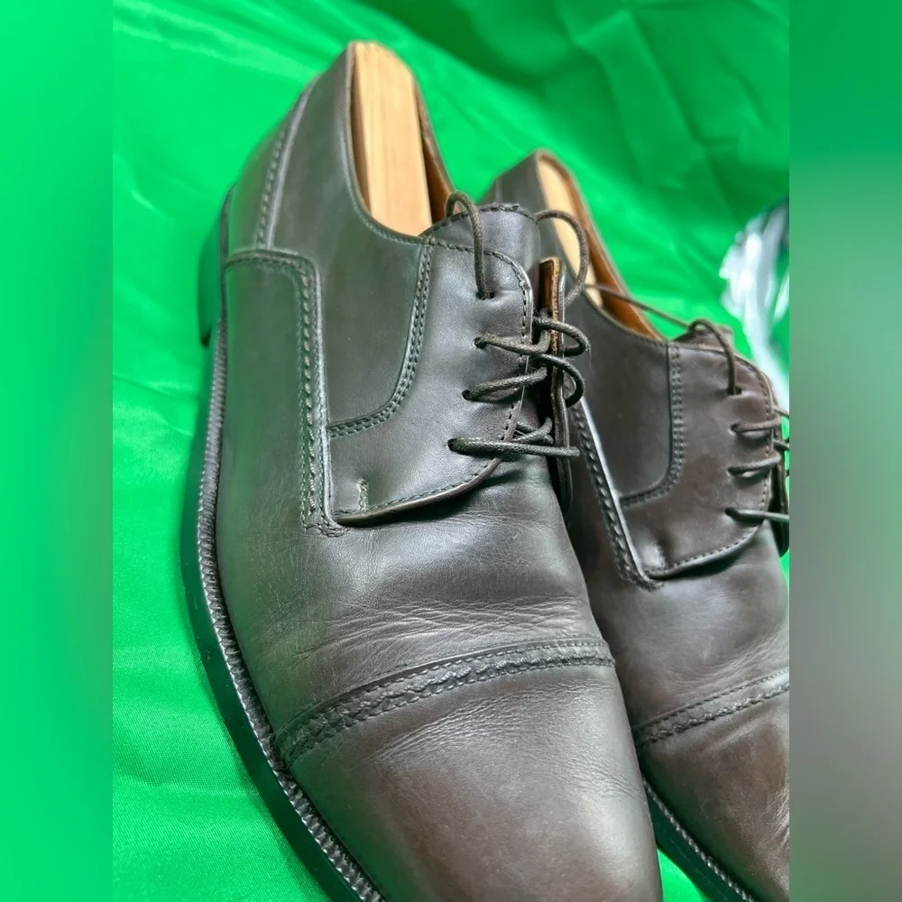Bostonian Dark Brown Leather Oxfords (MB2)